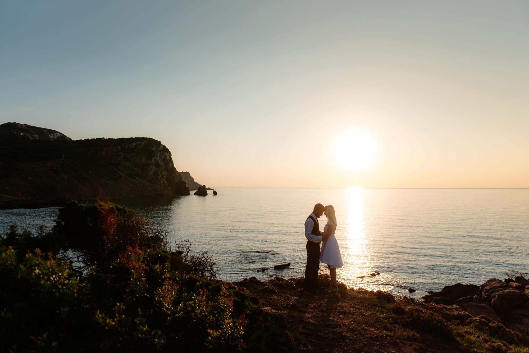 Honeymoon in Alghero, Sardinia. 
