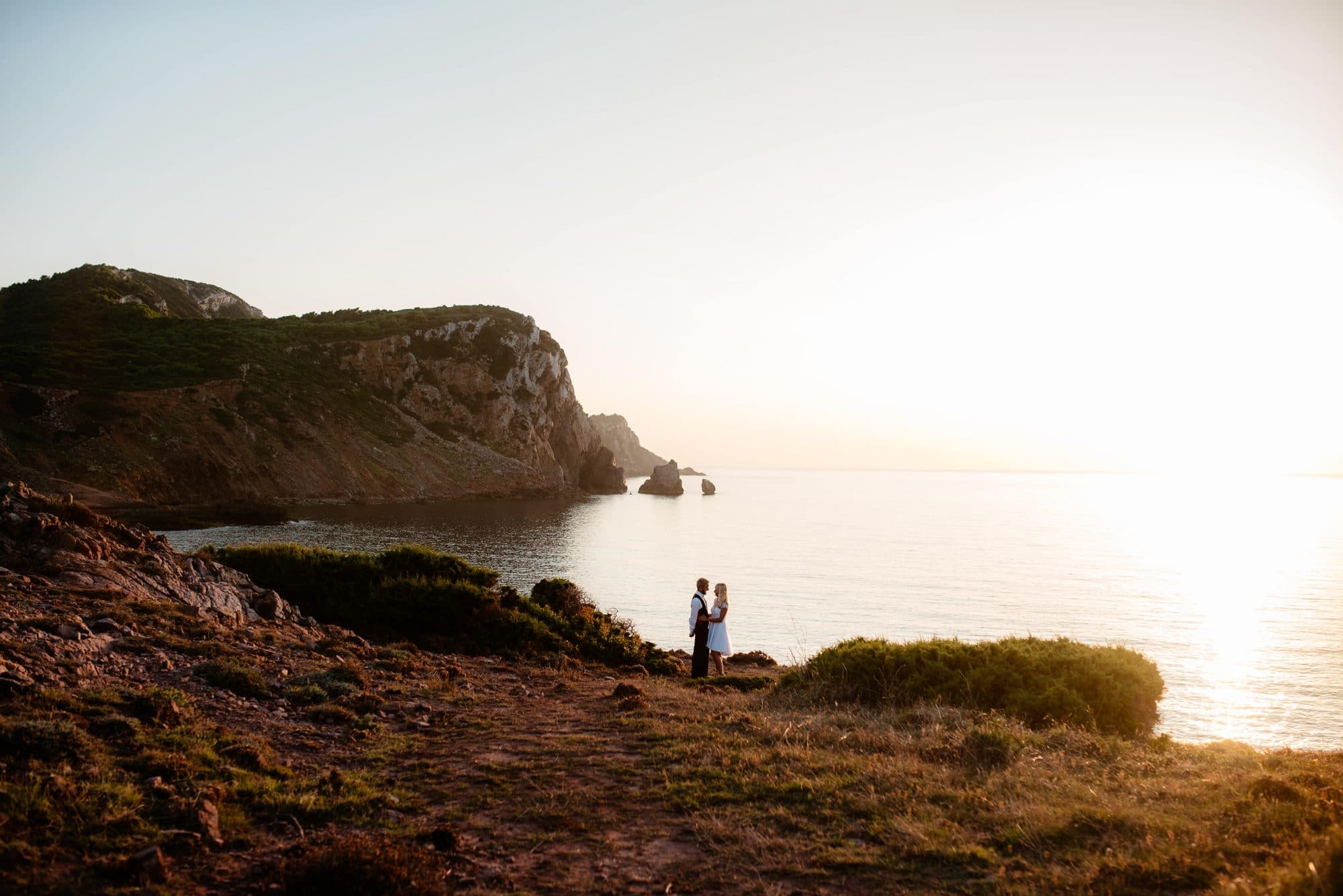 Honeymoon in Alghero, Sardinia. 