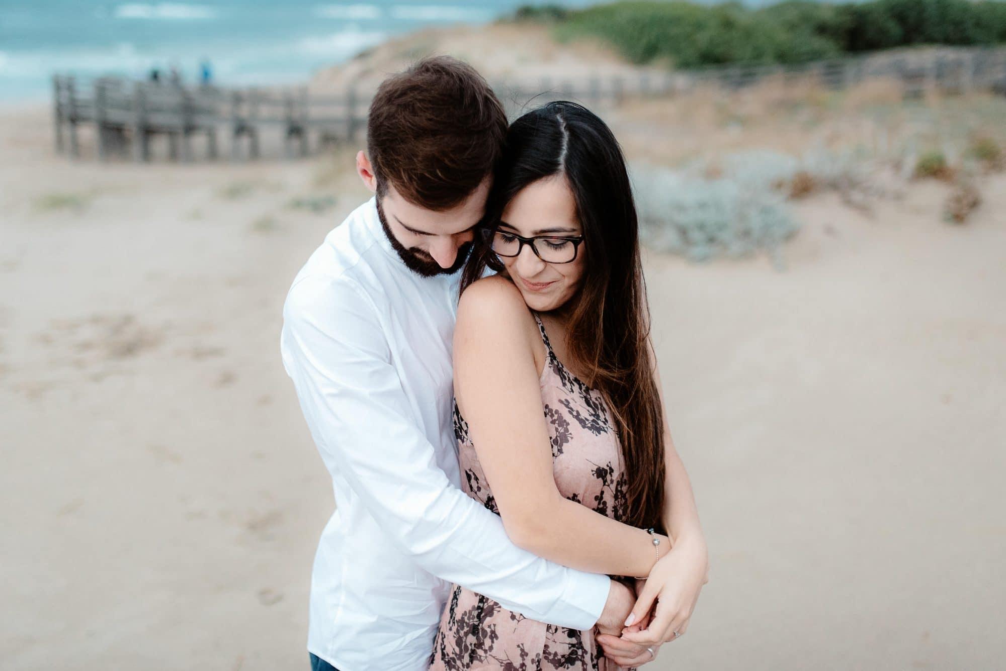 wedding proposal on the beach sardinia 