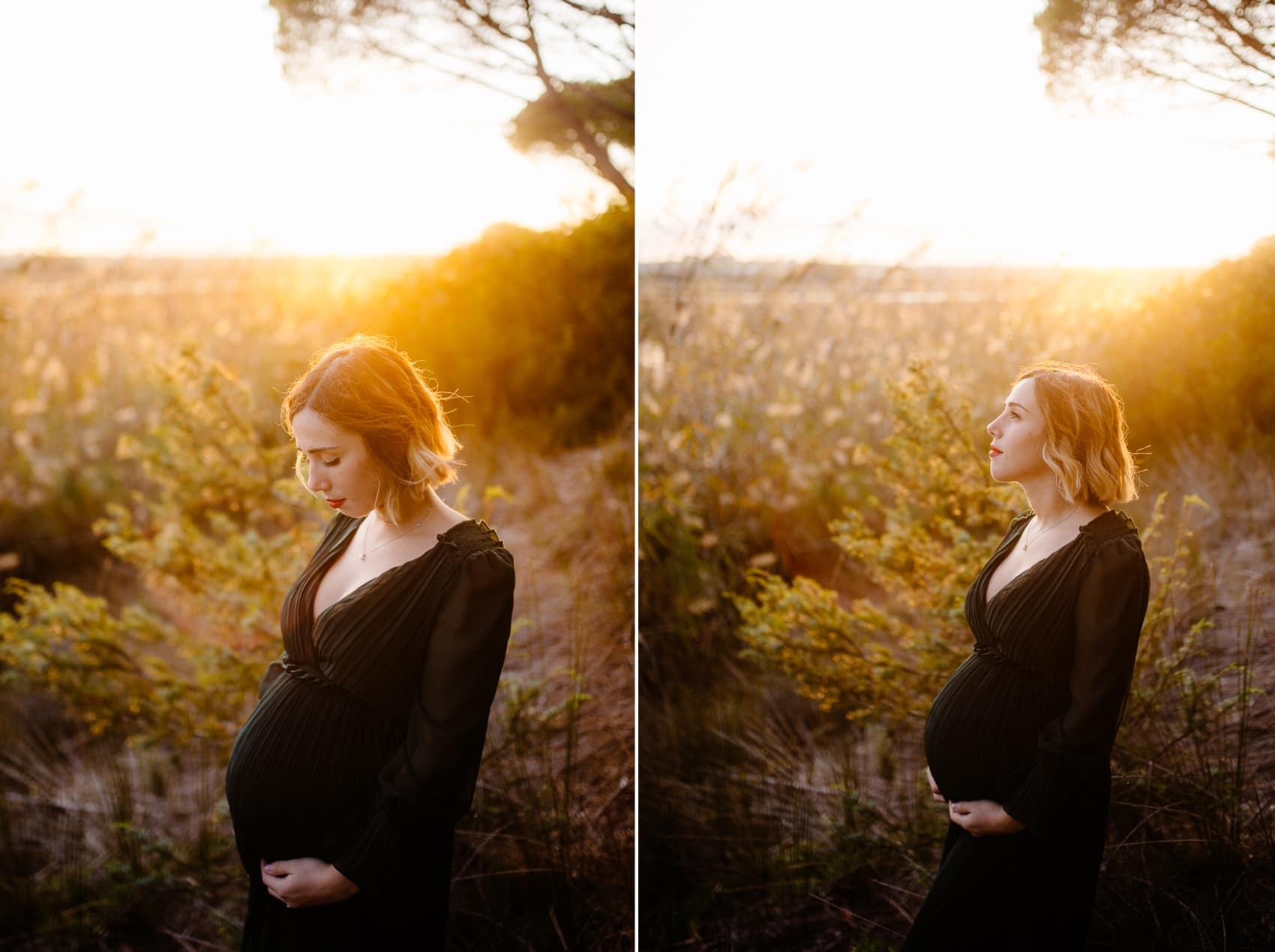  fotografo maternità autunno Sardegna