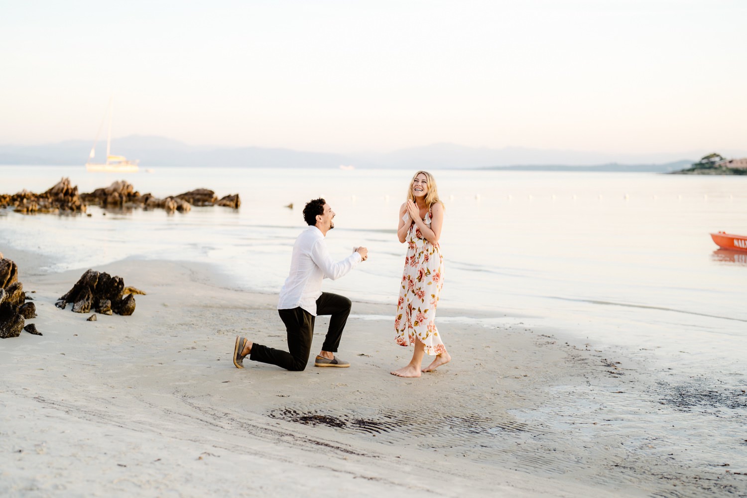  wedding proposal golfo aranci 